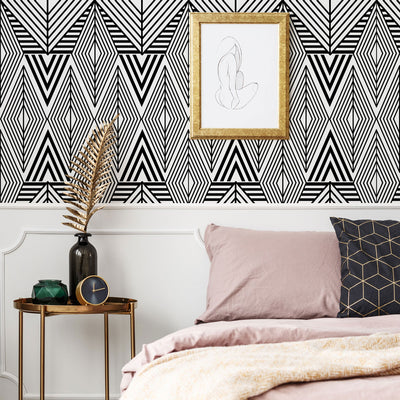 Opt In Wallpaper - Black