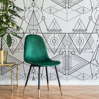 Linea Wallpaper - Black