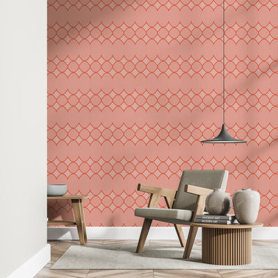 Lace Wallpaper - Blush