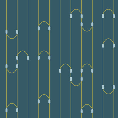 Curve Wallpaper - Cadet