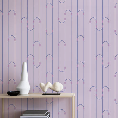 Curve Wallpaper - Violet