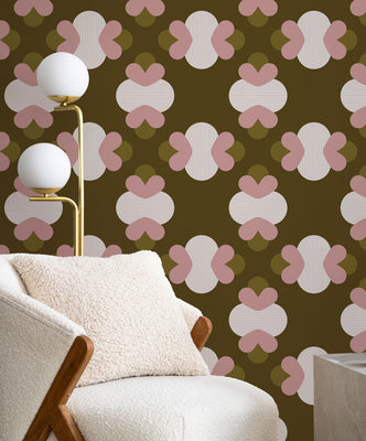 Ornament II Wallpaper - Rose