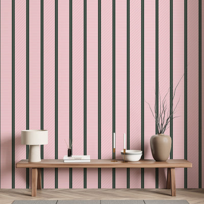 Quilt Wallpaper - Blush