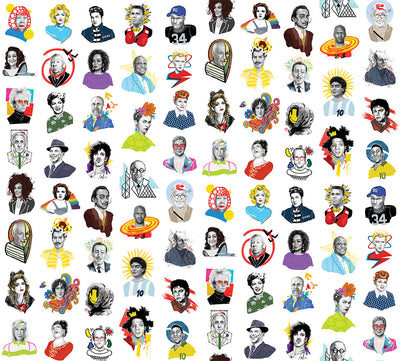 Iconographic Wallpaper - Multi