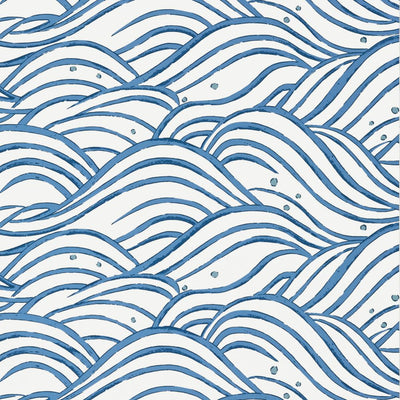 Waves Wallpaper - Blue