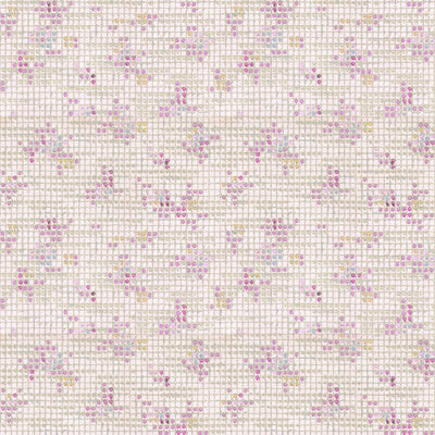 Crewel Wallpaper - Violet