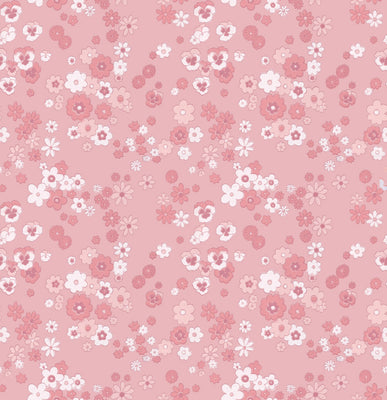 Janice Wallpaper - Pink