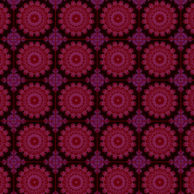 Spinograph Wallpaper - Boysenberry