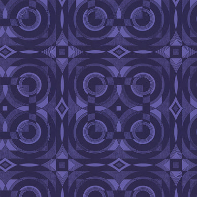 Mod Wallpaper - Grape
