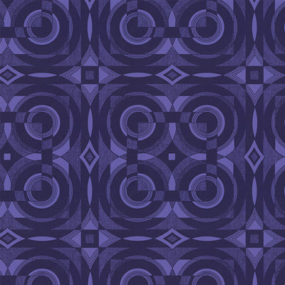 Mod Wallpaper - Grape