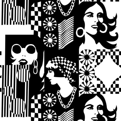 Dream On Wallpaper - Black and White