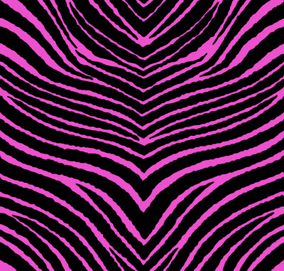Sweet Zebra Wallpaper - Pink