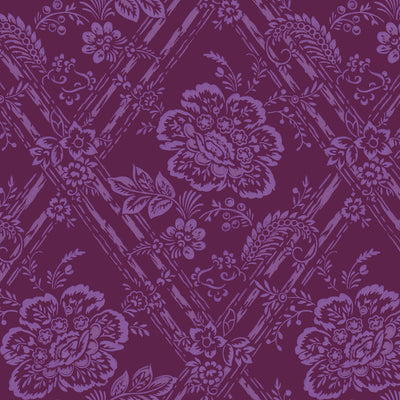 Multiflora Wallpaper - Violet