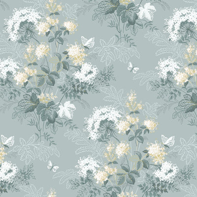 Blissful Wallpaper - Sage