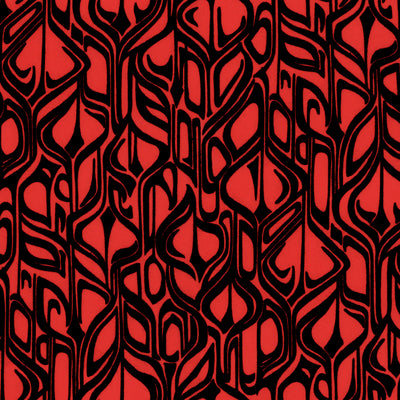 Curves Wallpaper - Red