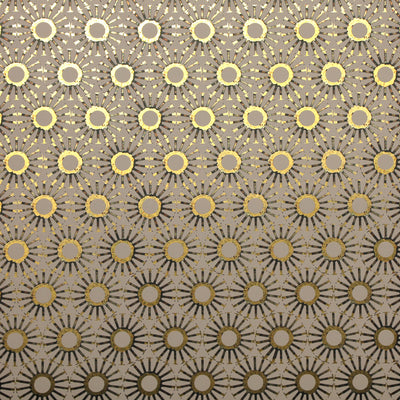 Michelle's Starburst Wallpaper - Clay on Gold