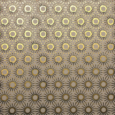 Michelle's Starburst Wallpaper - Clay on Gold