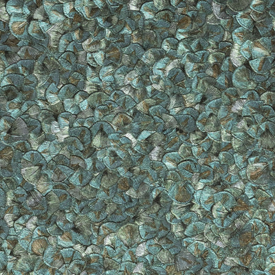 Semiplume Wallpaper - Turquoise