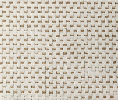 Cream & Jute Weave Wallpaper