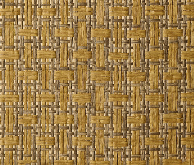 Medium Walnut Weave  Wallpaper