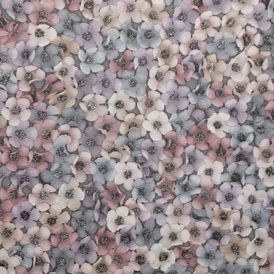 Fleurs de Papier - Faded Lilac Wallpaper