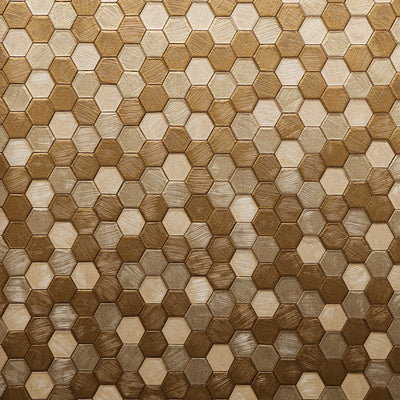 Hexa - Gold Wallpaper