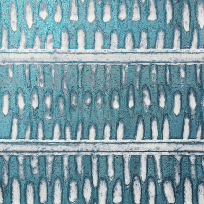 Chiseled Wallpaper - Turquoise