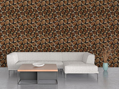 Mosaic Wallpaper - Terracotta