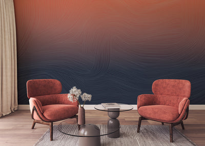 Contour Mural - Ablaze