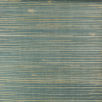 Denim Grasscloth Wallpaper