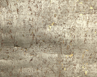 Metal Cork Wallpaper - Thunder Silver