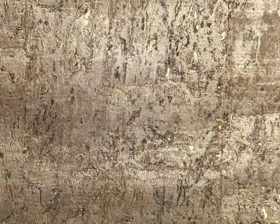 Metal Cork Wallpaper - Pale Gold