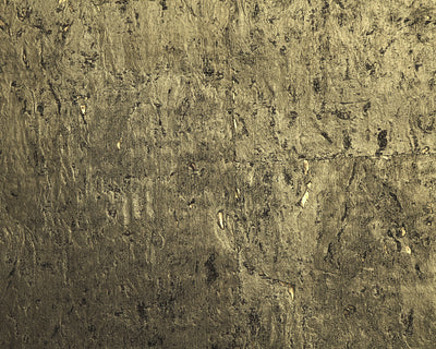 Metal Cork Wallpaper - Brass