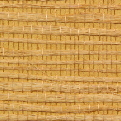 Jute Fine Wallpaper - Golden Yellow