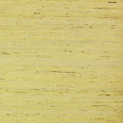 Soft Yellow Grasscloth Wallpaper