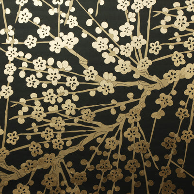 Cherry Blossoms Gold Leaf Wallpaper