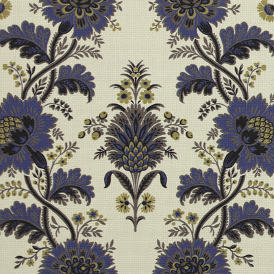 Floret Paper Weave Wallpaper