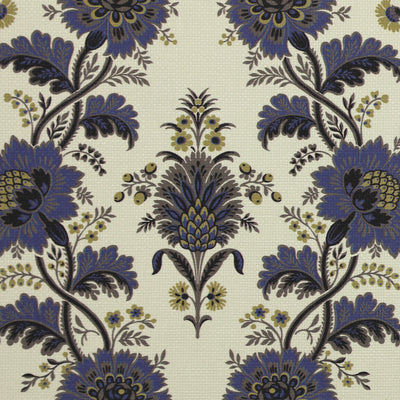 Floret Paper Weave Wallpaper