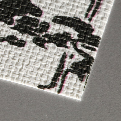 Chisen on Paper Weave Wallpaper