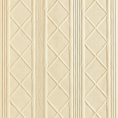 Cane Paintable Embossed Wallpaper