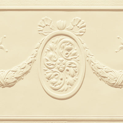 Cameo Paintable Embossed Wallpaper