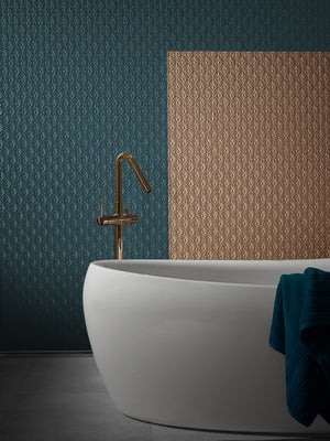 Fanfare Paintable Embossed Wallpaper