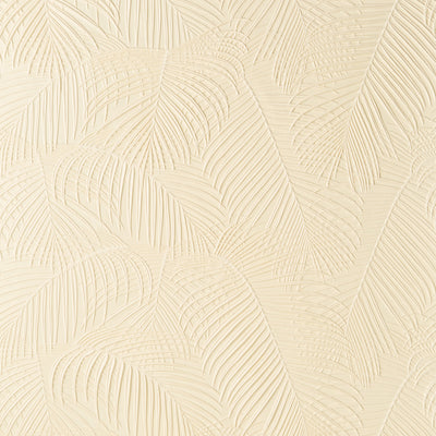Palm Paintable Embossed Wallpaper