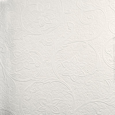 Heaton Paintable Embossed Wallpaper