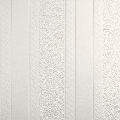 Blarney Marble Stripe Paintable Embossed Wallpaper