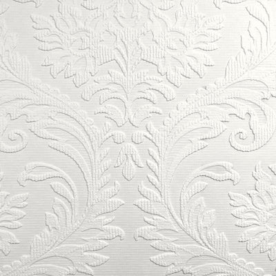 High Trad Paintable Embossed Wallpaper