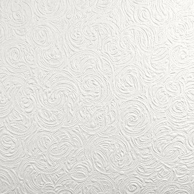 Pro Swirl Paintable Embossed Wallpaper