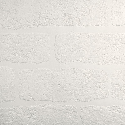 Lincolnshire Brick Paintable Embossed Wallpaper