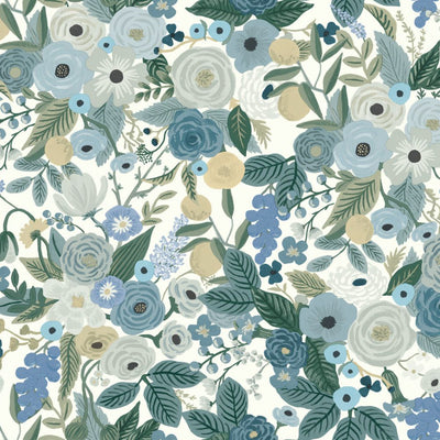 Garden Party Wallpaper - Blues