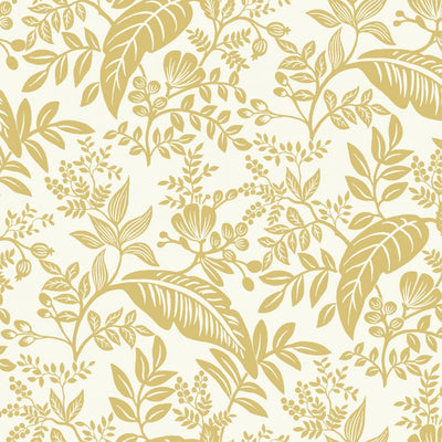 Canopy Wallpaper - Gold/White